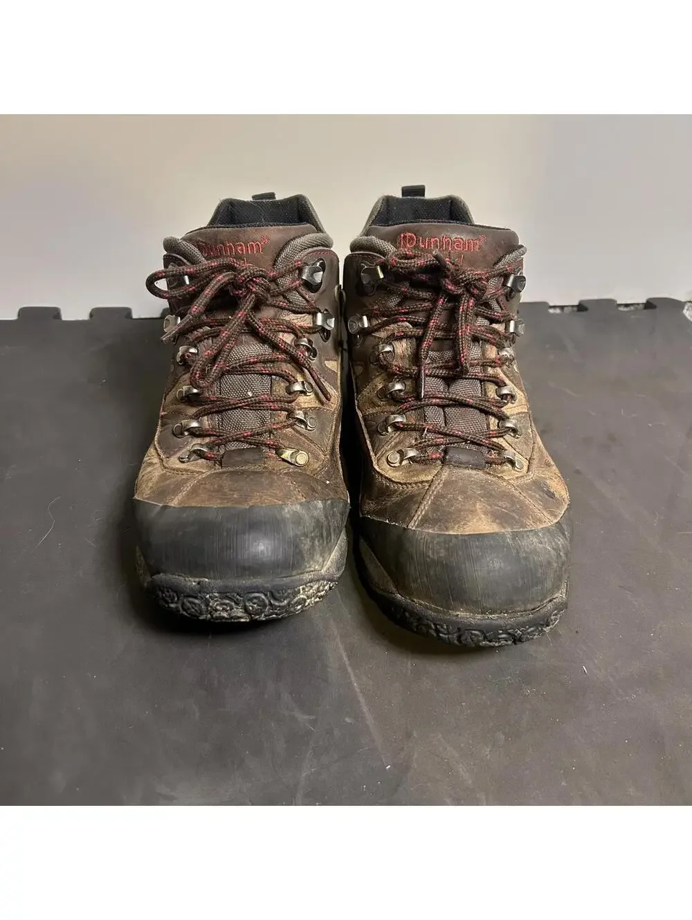 Men's Dunham Brown Hiking Boots Size 8.5
